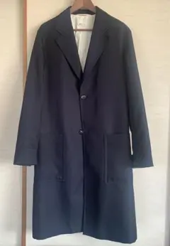【美品】MARNI チェスターコート ネイビー サイズ44