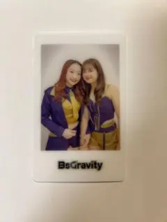 BsGravity インスタントフォト風クリアカードHINATA &YUKARI