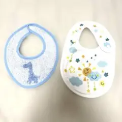 タオル美術館　スタイ 2枚セット