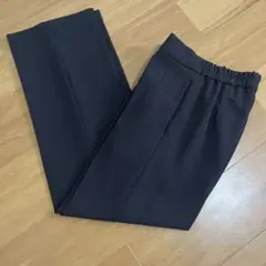 試着のみ　黒スラックス ゴムウエスト