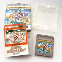 スーパーマリオランド　箱 説明書付き【ゲームボーイ】