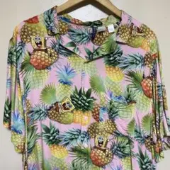 スポンジボブ アロハシャツ XL