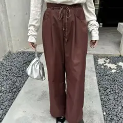 mystic リボンスラックス