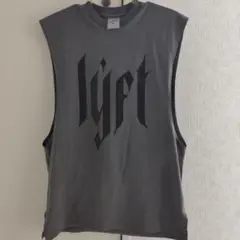 lyft ノースリーブトップス グレー