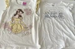 ベルとエルサのTシャツ2枚セット