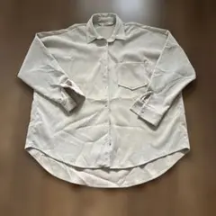 ZARA BASIC ベージュ長袖シャツ