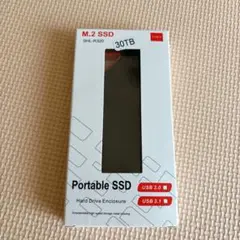 【ジャンク品】外付けSSD 30TB 高速転送 Type-C ポータブル