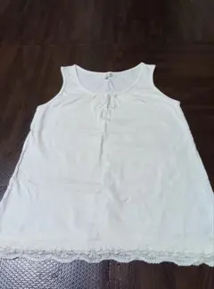 vert dense オフホワイト ノースリーブ Tシャツ サイズ2