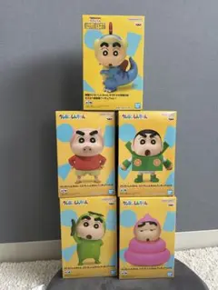 クレヨンしんちゃん コスプレしんちゃん　フィギュアセット 全5種