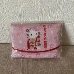 キティ ちりめん ティッシュケース