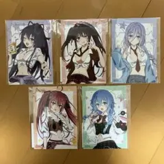 デート・ア・ライブ くじコレ アメスク 特典 ブロマイド 5点セット