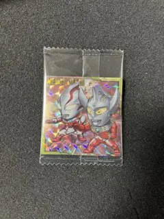 ウルトラマンシールウエハース vol.5 SR 19 メビウス & タロウ