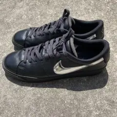 Nike ブラックレザースニーカー ブレーザーsb