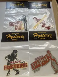 Hysteric ステッカー 4枚セット