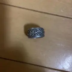 シルバー 波模様 指輪
