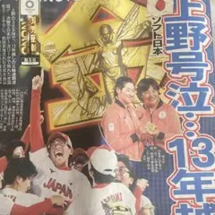ソフトボール。上野由岐子さん。優勝