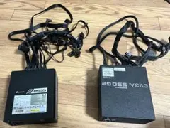 CORSAIR RM650x と EVGA SUPPERNOVA 550 G2