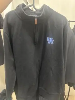 J.AMERICA ブラック ハーフジップ スウェット M