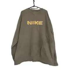 NIKE ベージュトレーナー XXL