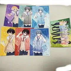 美品 めろんぱーかー ファミマ ブロマイド サムライ翔サイン付き 全種類 6人