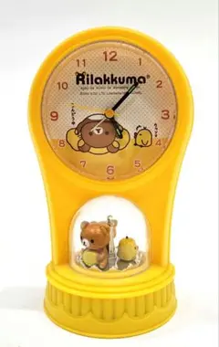 リラックマ コリラックマ キイロイトリ 時計 ステージクロック アラーム付き