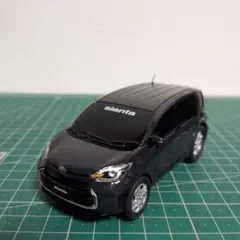 非売品ミニカー トヨタ シエンタ プルバックカー ダークグレー