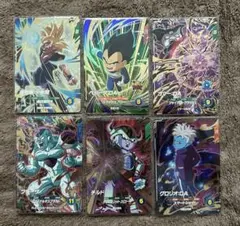 ドラゴンボールスーパーダイバーズ ゴッドレア6枚セット まとめ売り