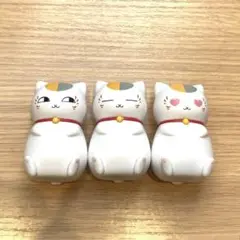 夏目友人帳　ミニフィギュア　ニャンコ先生　3種セット