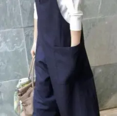 イエナ　クロップドオールインワン