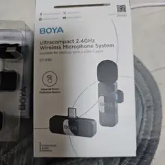 BOYA BY-10ワイヤレスマイク
