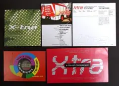 X-tra イベント フライヤー　5枚