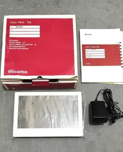 docomo フォトパネル 03 ホワイト