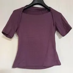 クリスチャンオジャール　パープル 半袖Tシャツ