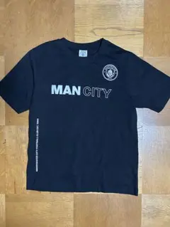 美品 GU マンチェスター・シティ ブラック Tシャツ