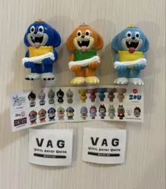 ★VAG ガチャ43 ULURU 青　水色　オレンジ