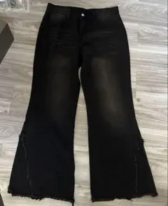 opiumフレアデニムflare denim y2kグランジ