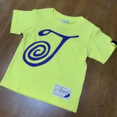 新品未使用★JIKUU BY SLC★キッズ★Tシャツ★J★イエロー★100㎝