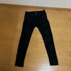 AZUL by MOUSSY ブラック スキニーパンツ S