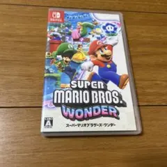 スーパーマリオブラザーズ・ワンダー　Switchソフト　パッケージ版　即発送