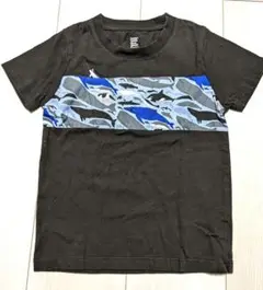 クジラ柄 Tシャツ 110サイズ