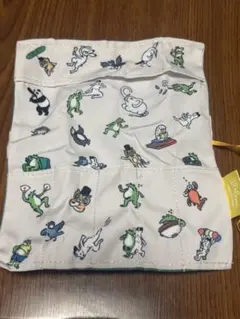 ダ鳥獣戯画アソートコレクション　ガチャガチャ　巻物ふうポーチ