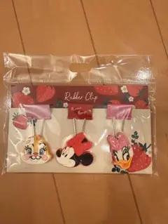 ディズニーストア　ミニー　デイジー　クラリス　ラバークリップ