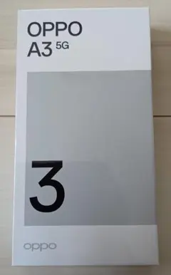 【新品未開封】OPPO A3 5Gブラック