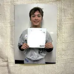 石川慎吾　千葉ロッテマリーンズ　オンラインストア　購入特典　ブロマイド