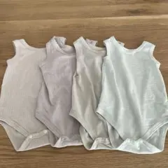 西松屋 ロンパース 80 4枚セット