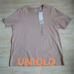 【新品未使用品】UNIQLO ユニクロ　スーピマコットンクルーネックTシャツ M