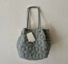 新品 コントロールフリーク スターキルティング 3way バッグ ブルーグレー