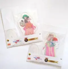 マクロスフロンティア　ランカ　シェリル　一番くじ　アクリルスタンド