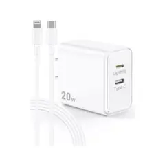 iPhone 充電器 Type C＋Lightning 一体型
