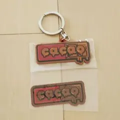よしもと オールマンゲキTOKYO ラバーキーホルダー ステッカー cacao